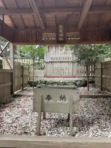 大庭神社の本殿・本堂