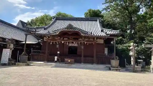 諏訪神社の本殿・本堂