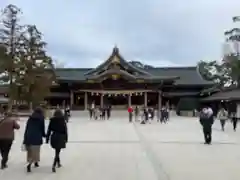 寒川神社の本殿