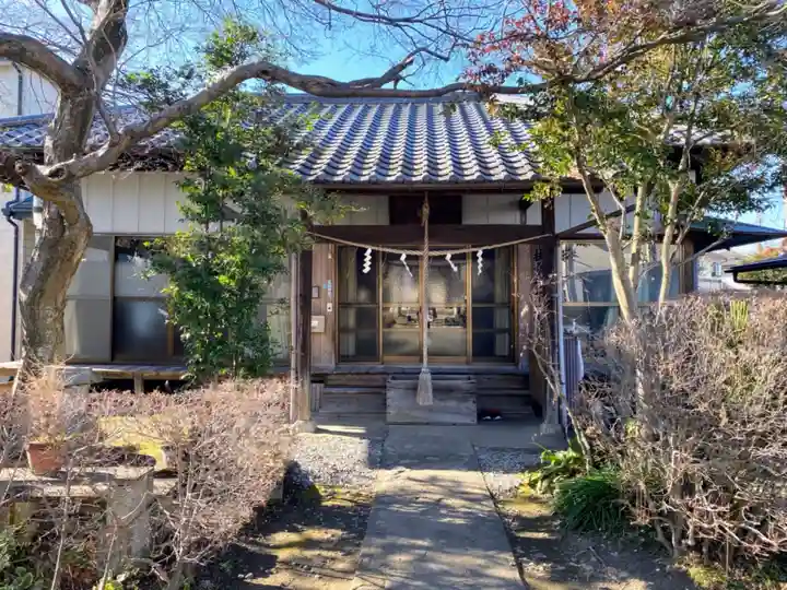 不ニ宮教会の本殿・本堂