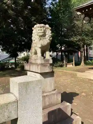 高木神社の狛犬