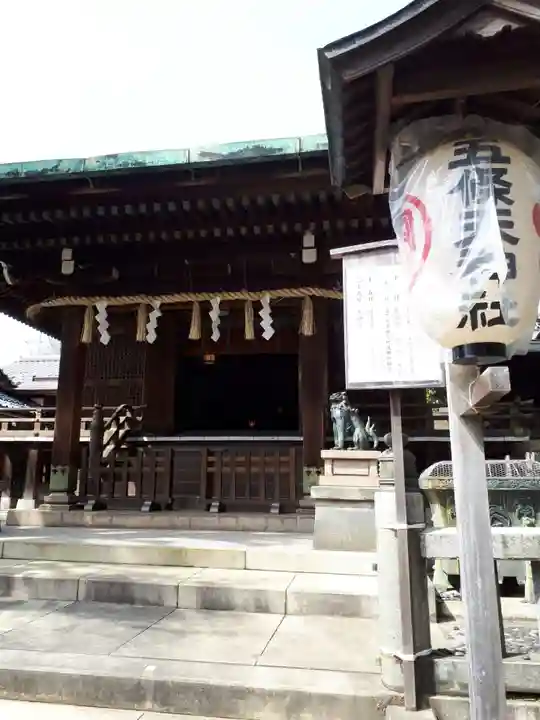 五條天神社の本殿・本堂