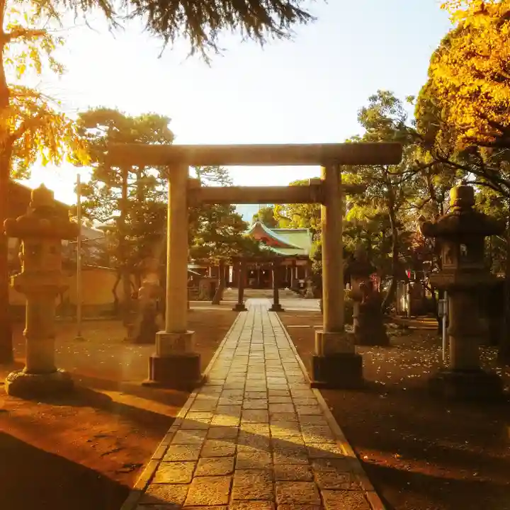 品川神社の鳥居