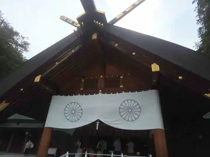 北海道神宮の本殿・本堂