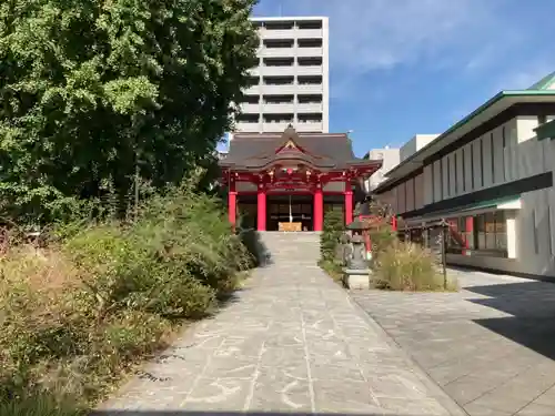 成子天神社の本殿