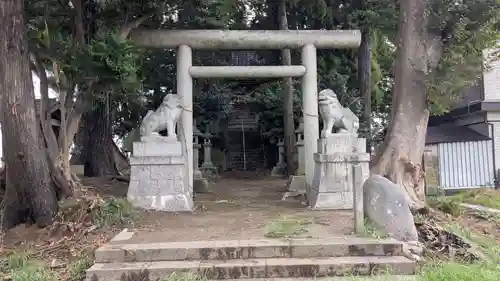 神明社（竹内天神堂古墳）の鳥居