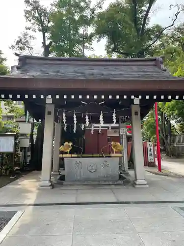 富岡八幡宮の手水舎