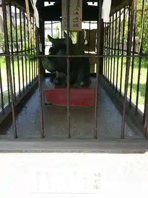 休天神社の狛犬