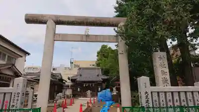 池袋御嶽神社の鳥居
