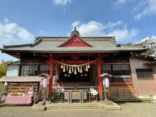 鶴峯八幡宮の本殿・本堂