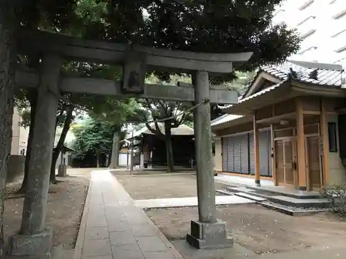 竹下稲荷神社の鳥居