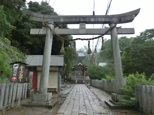 筑波山神社の鳥居