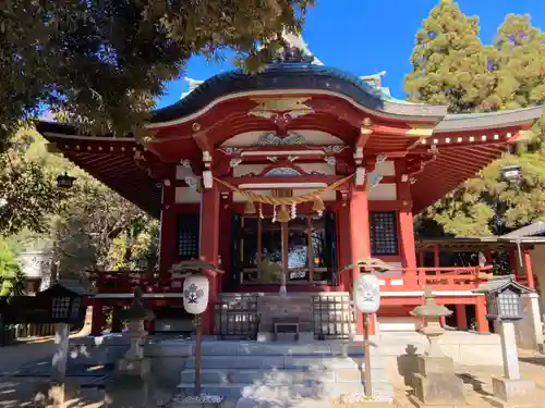 柏諏訪神社の本殿・本堂