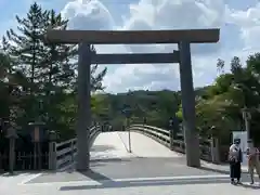 伊勢神宮内宮（皇大神宮）の鳥居