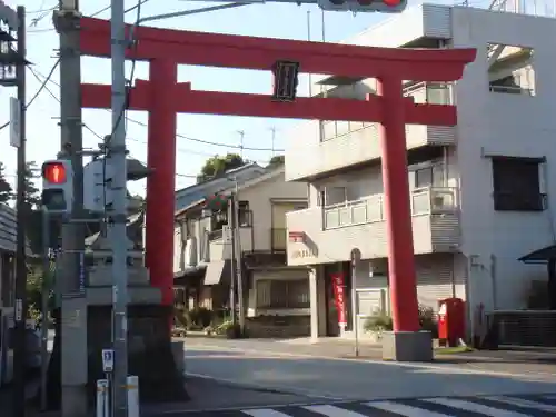 箭弓稲荷神社の鳥居