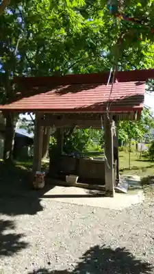 釧路一之宮 厳島神社の手水舎