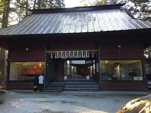 北口本宮冨士浅間神社の本殿