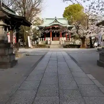 木場 洲﨑神社の本殿・本堂