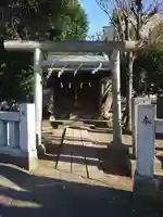 三王三柱神社の鳥居
