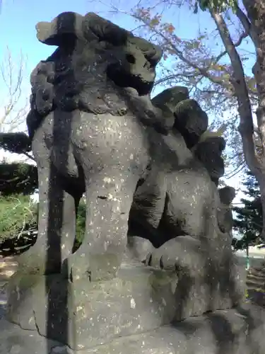 江南神社の狛犬