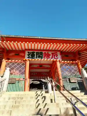 高尾山薬王院の山門・神門