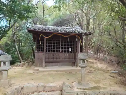 白姫大明神(水神社)の本殿