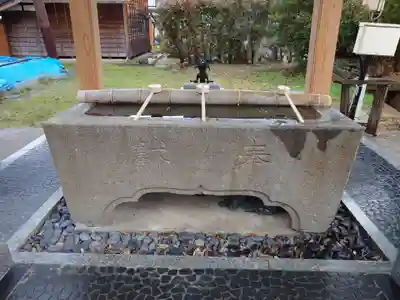 曽根神社の手水舎