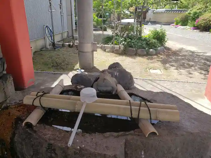 甚目寺の手水舎