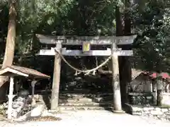 銀鏡神社の鳥居