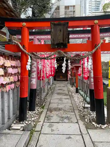 露天神社（お初天神）の鳥居