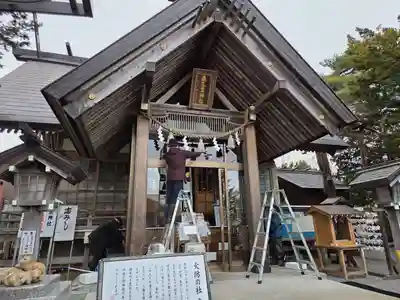 森三吉神社の本殿・本堂
