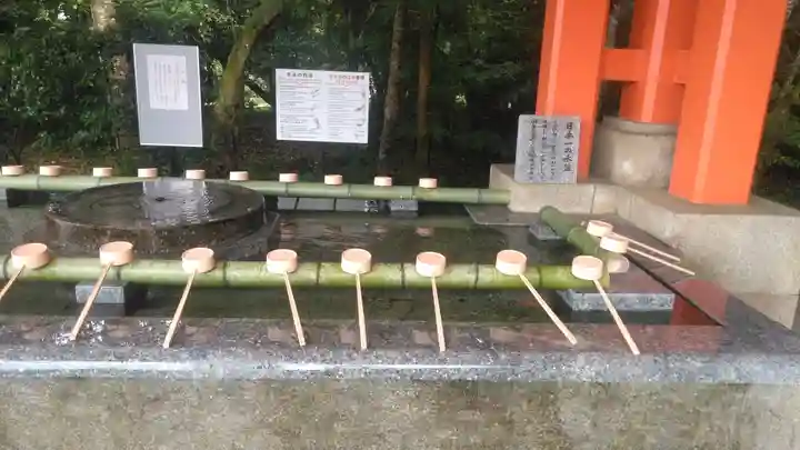 宇佐神宮の手水舎