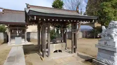 八幡神社の手水舎