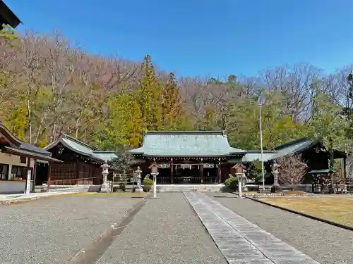 山梨縣護國神社の本殿