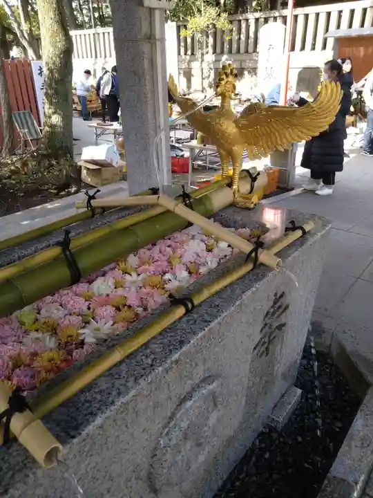 富岡八幡宮の手水舎