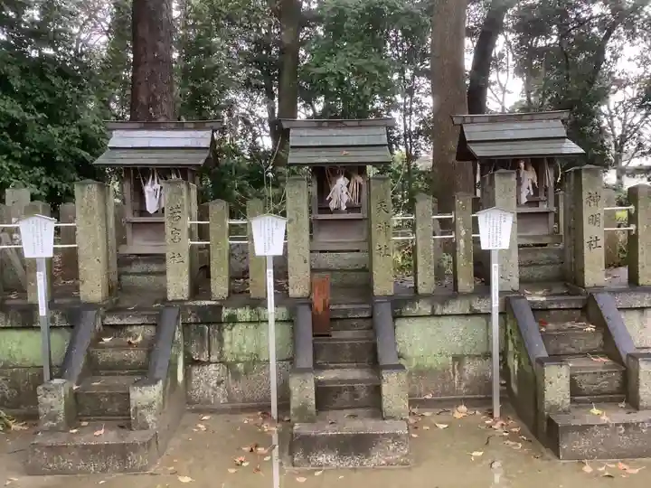 七所社の末社・摂社