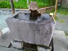 薬師神社の手水