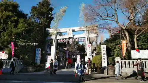 亀ケ池八幡宮の鳥居