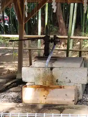 下総国三山　二宮神社の手水舎