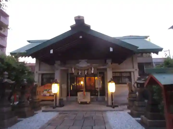 神明神社の本殿・本堂