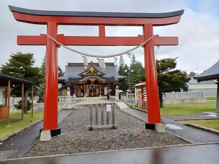美瑛神社の鳥居