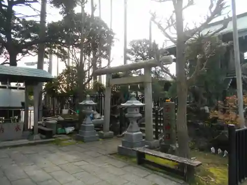 子之神社の鳥居