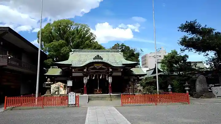開口神社の本殿・本堂