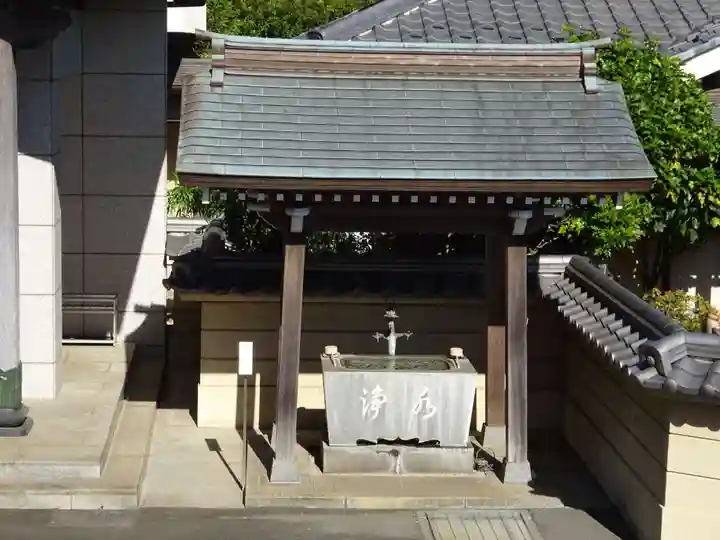 長福寺の手水舎