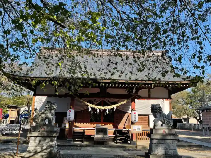 結城諏訪神社の本殿・本堂