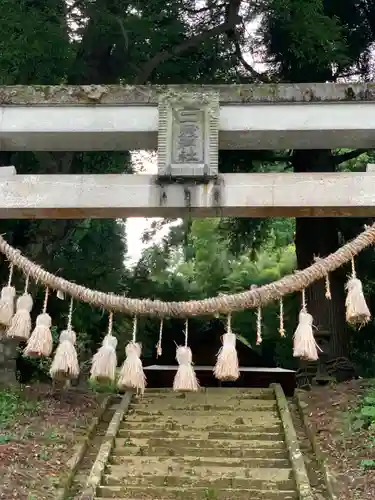 二嶽神社の鳥居