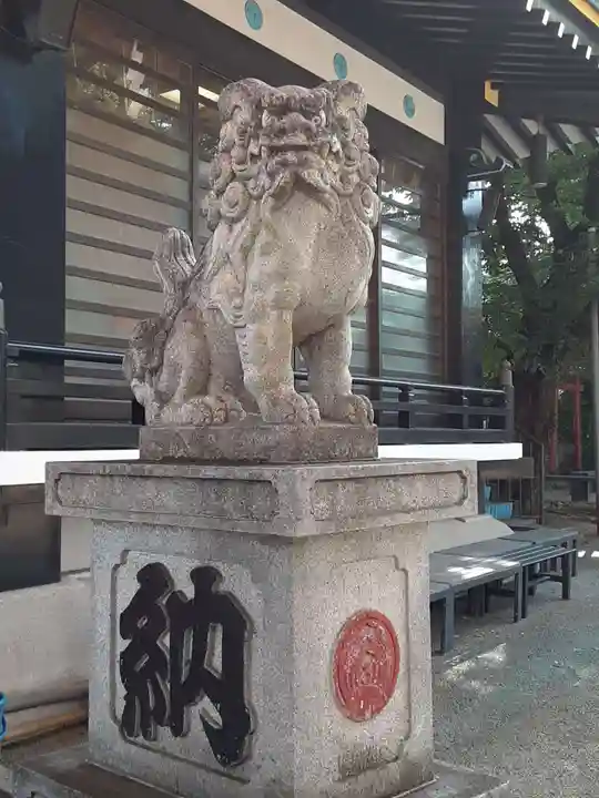 須賀神社の狛犬