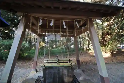 息栖神社の手水舎