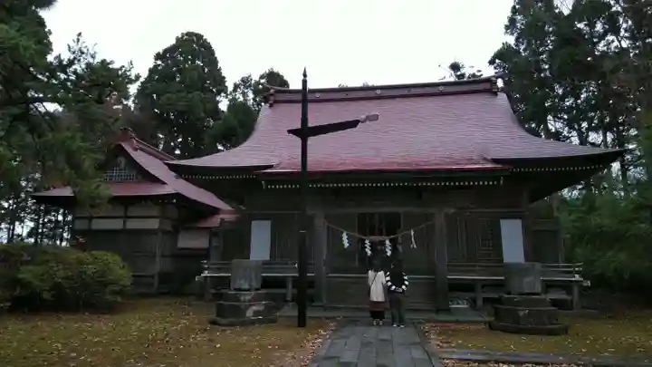 古四王神社の本殿・本堂
