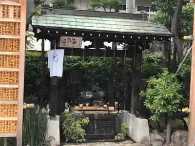 高木神社の手水舎